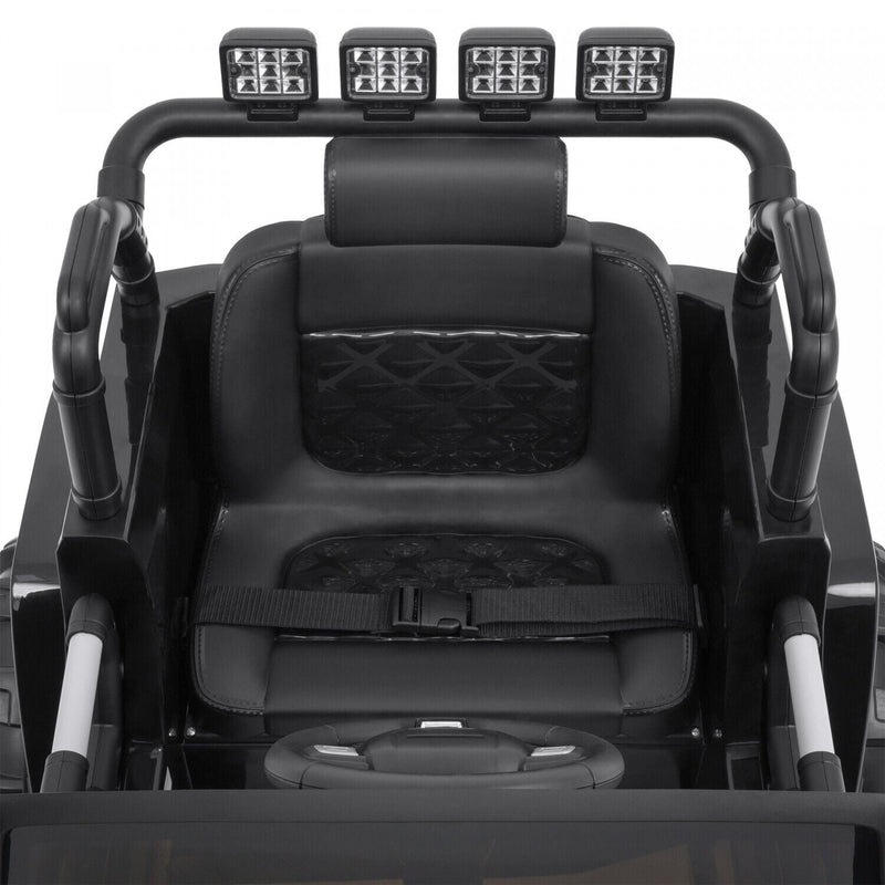 Premium 12V Ride On Truck for Kids with Remote Control, 3 Speeds, Spring Suspension, and LED Lights