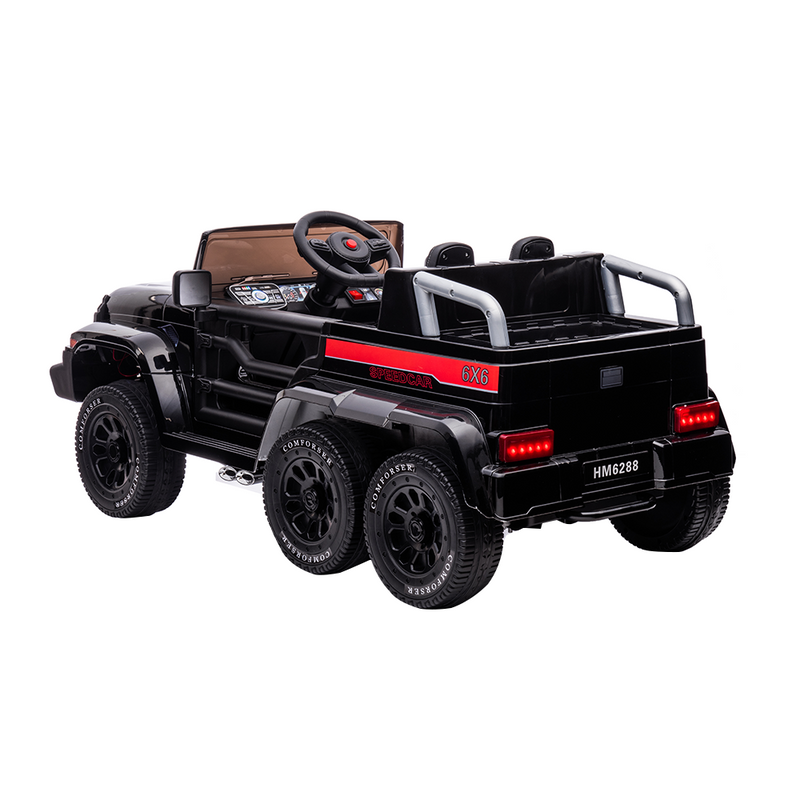 Premium 2-Seater Electric Ride-On Car for Kids with Remote Control - 24V Power and 6 Wheels