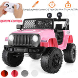 2-Seater Kids Electric Car with Parental Remote Control - 12V Ride-On Truck