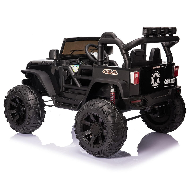New 24V Electric Ride On Jeep for Kids with Remote Control, USB, and Bluetooth