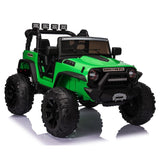 Premium 24V Electric Ride-On Jeep for Kids with USB, Bluetooth, and Remote Control