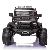 Premium 24V Electric Ride-On Jeep for Kids with USB, Bluetooth, and Remote Control
