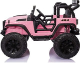 Premium 24V Kids Electric Jeep with Remote Control and 3-Speed Options - 400W Motor and LED Lights Included!