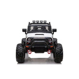 Premium 24V Kids Electric Jeep with Remote Control, LED Lights, MP3, and USB