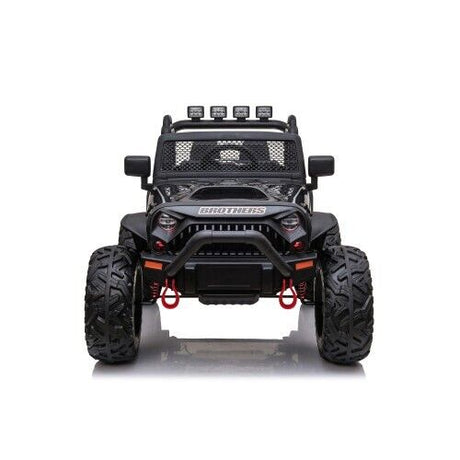 Premium 24V Kids Electric Jeep with Remote Control, LED Lights, MP3, and USB