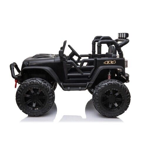Premium 24V Kids Electric Jeep with Remote Control, LED Lights, MP3, and USB