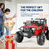 Premium 24V Ride On Truck for Kids with Parental Remote Control - New and Improved Model