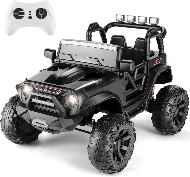 Electric 2-Seater Ride On Car for Kids with Remote Control - 24V 2x200W 2WD Toy Vehicle