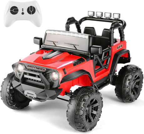 Electric 2-Seater Ride On Car for Kids with Remote Control - 24V 2x200W 2WD Toy Vehicle