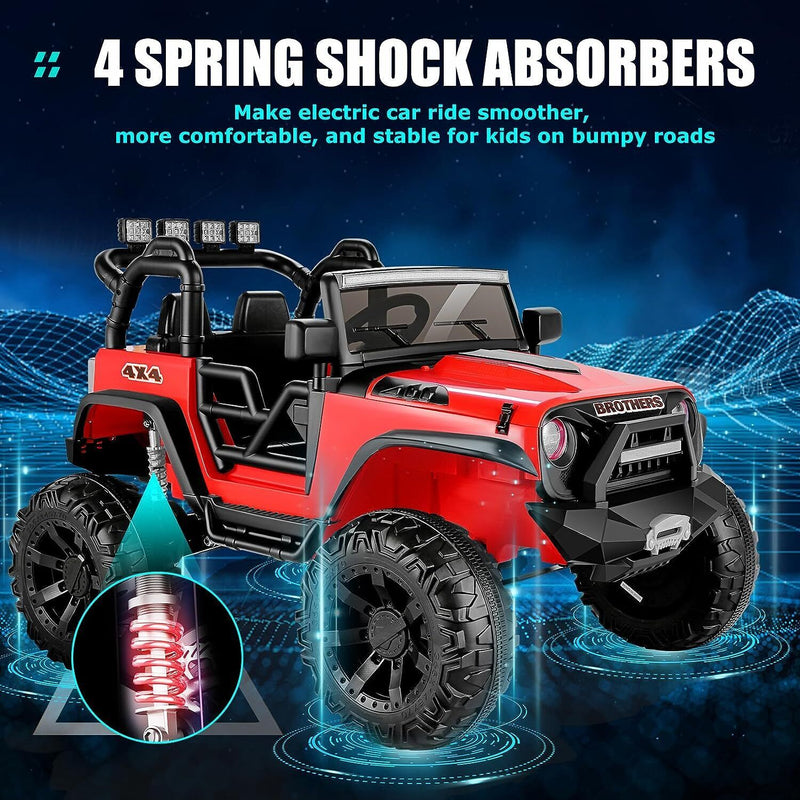 Premium 24V Electric Ride-On Car for Kids with Remote Control - 3 Speed Options