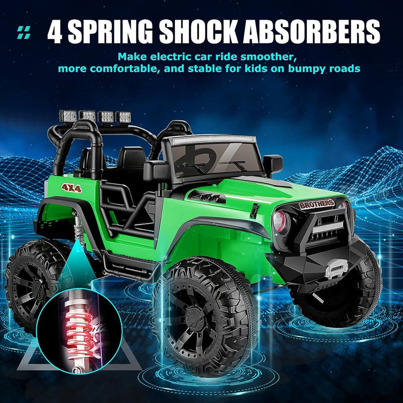 Premium 24V Electric Ride-On Car for Kids with Remote Control - 3 Speed Options