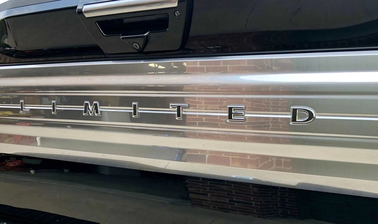 Premium Cast Vinyl Decal Letter Inlays for 2016-2026 F-150 LIMITED Hood and Tailgate TVD Vinyl Decals
