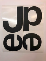 Premium Cast Vinyl Decal Letter Inlays for 2020-2025 Gladiator Tailgate