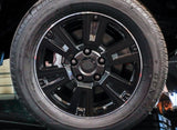 Premium Cast Vinyl Decal Overlays for 2014-2021 Tundra TRD Sport 20" Wheels