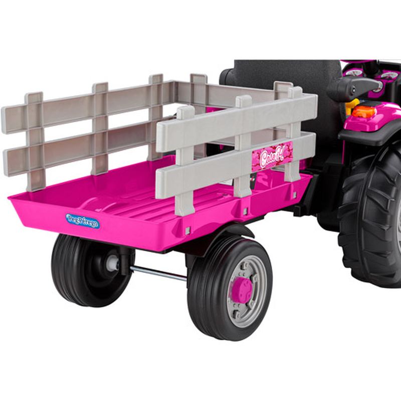 Pretty in Pink: 12V Battery-Powered Ride-On for Little Girls