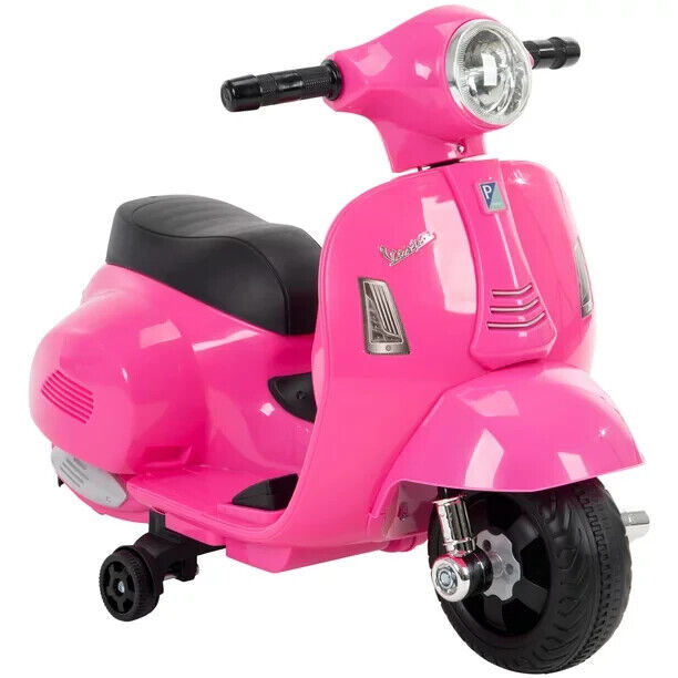 Pretty in Pink: Electric Vespa Scooter for Little Riders