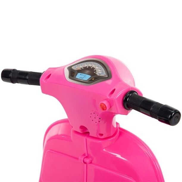Pretty in Pink: Electric Vespa Scooter for Little Riders