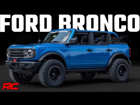 Rough Country 2 Inch Lift Kit Ford Bronco 4WD 2021-2026 40400