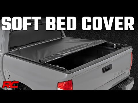 Rough Country Soft Roll Up Bed Cover 5' Bed Toyota Tacoma 2WD/4WD 2024-2026 42415551