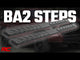 Rough Country BA2 Running Boards Side Step Bars Double Cab Toyota Tacoma 2024-2026 41013A