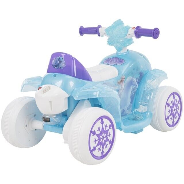 Princess Bubble Blowing Electric Quad for Ages 1-3 with Lights and Sound Effects - Perfect Gift for Little Riders!
