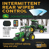 John Deere Rear Wiper Intermittent Control — 3000/4000 Series (2006–2026) Eurotech Electronics