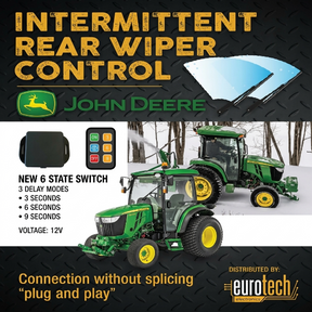 John Deere Rear Wiper Intermittent Control — 3000/4000 Series (2006–2026) Eurotech Electronics