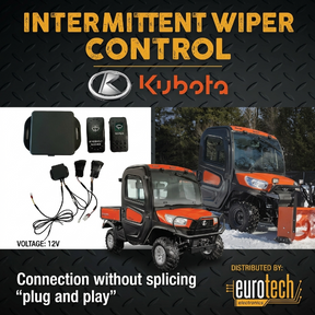 Kubota RTV-X1100C Front Intermittent Wiper Module Eurotech Electronics