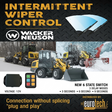 Wacker Neuson WL28/WL32 Front Windshield Wiper Control Eurotech Electronics
