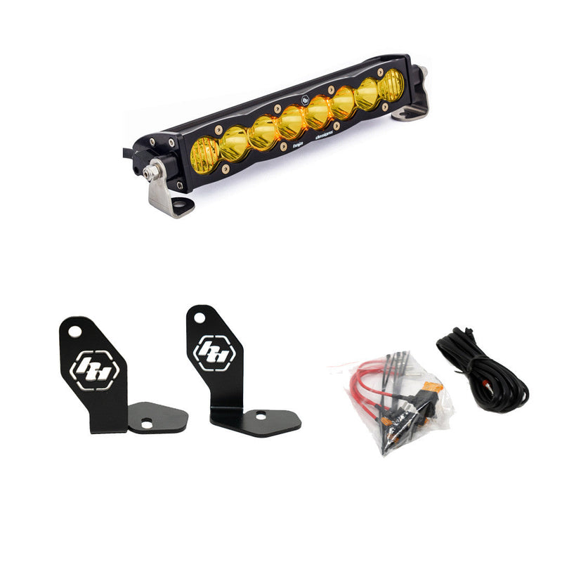 Baja Designs Polaris RZR Pro R S8 10" Hood Mount Kit - Polaris RZR Pro R 2022-2024 Baja Designs