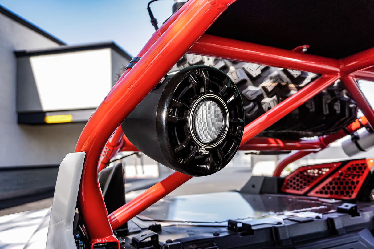 6.5" Compression Horn Speakers  V2 (Pair) | UTVS-E654 UTV Stereo