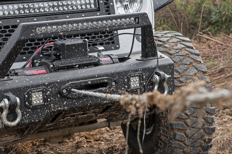 Rough Country 9500-Lb Pro Series Winch Synthetic Rope