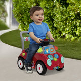 Push Car for Kids with Horn, Music, and Storage - Perfect for Boys and Girls