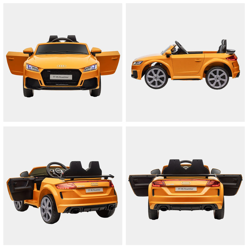 6V Audi TT RS Kid Electric Sports Car with Remote Control Ride-On