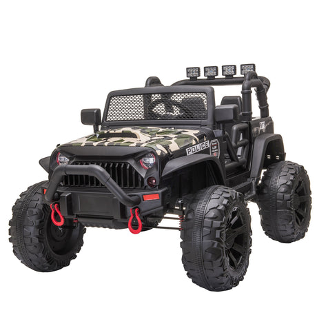 Electric Kids UTV Truck with Bluetooth Music and Dual Motors