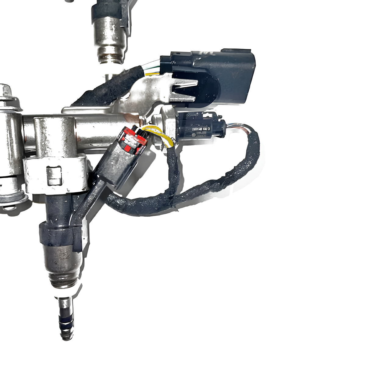 2014-2024 LT1 6.2 and 6.6 Truck Rails with Fuel Injectors 12687709 Fuel Injector Connection