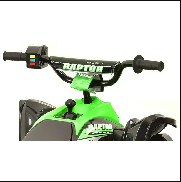 Raptor 12V Battery-Powered Ride-On - Custom Graphic Design for Boys Ages 3 and Up