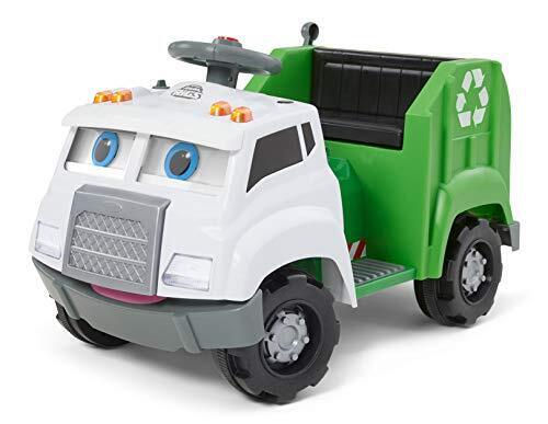 Real Rigs Toddler Recycling Truck: An Interactive Ride-On Toy for Kids Ages 1 and Up