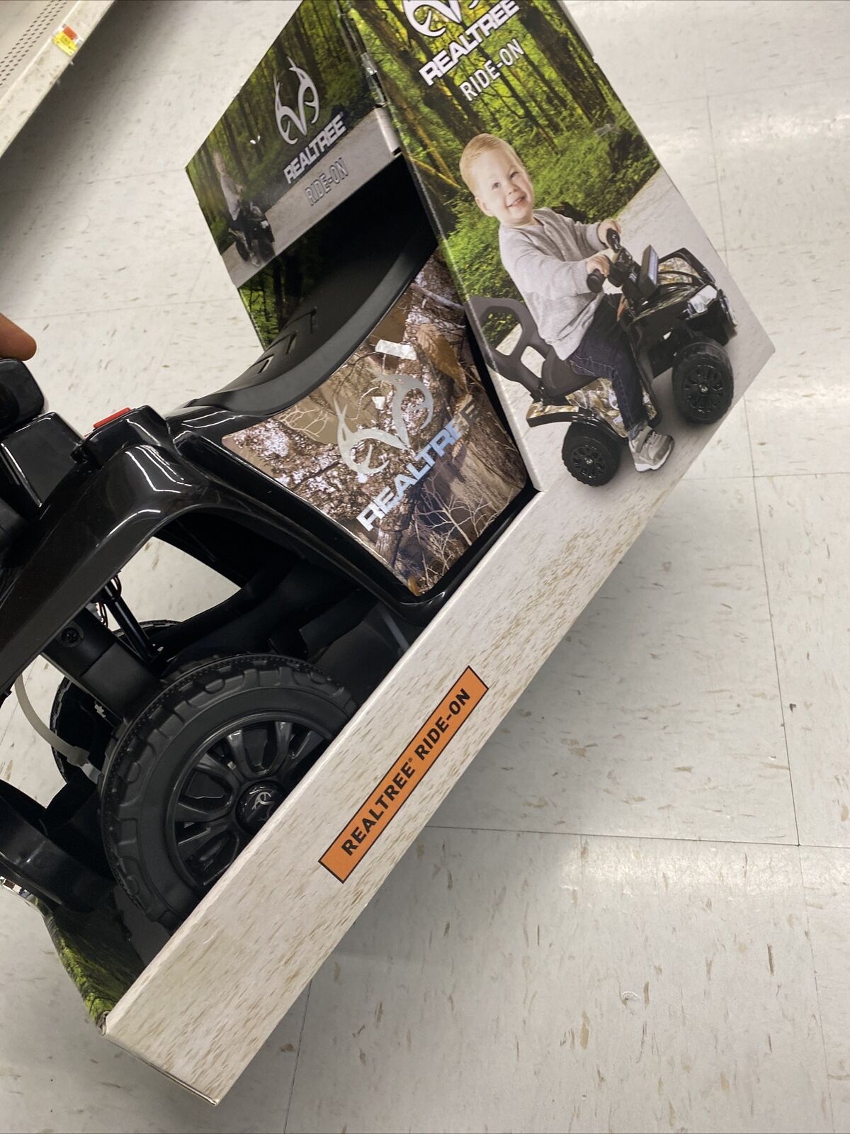 Realistic Ride-On with Working Light Bar for Boys by Dynacraft