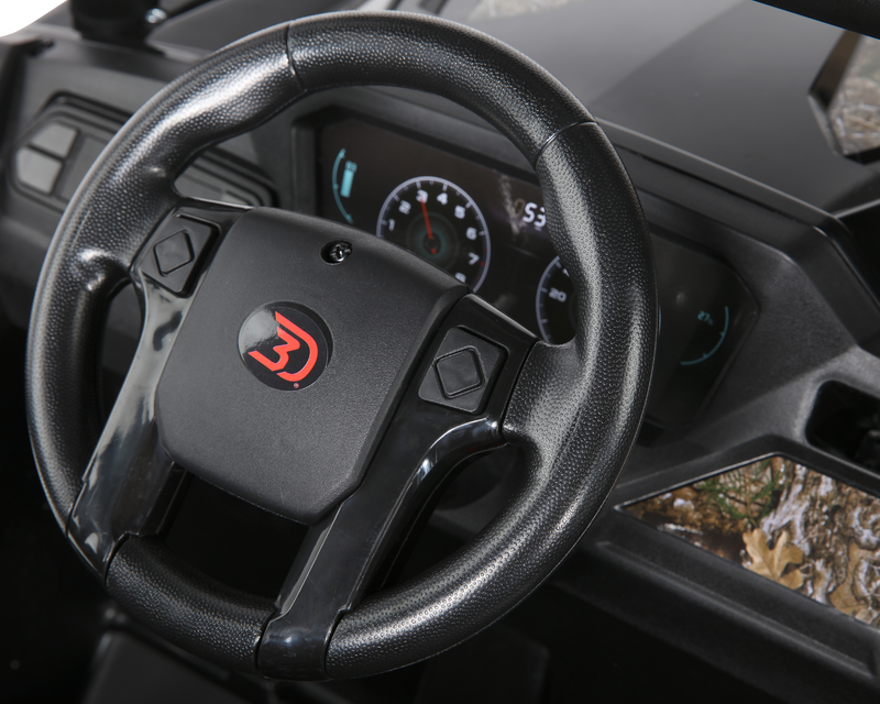 Realtree 12V UTV Ride-On Electric Toy Truck with Realistic Lights & Sounds