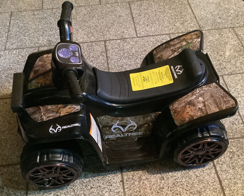 RealTree Camouflage 6v Electric Quad Toddler Ride-On Toy by Dynacraft