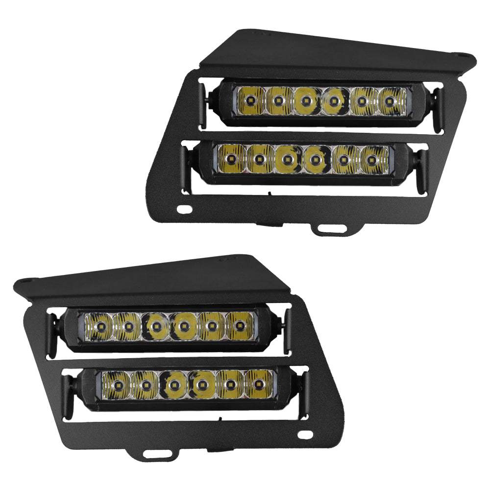 Dual Wide 8" Headlights for 2006-2020 Honda Recon 250 Vessel Powersports