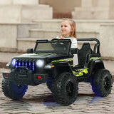 Red 12V Kids Ride-on Jeep Car with Remote Control