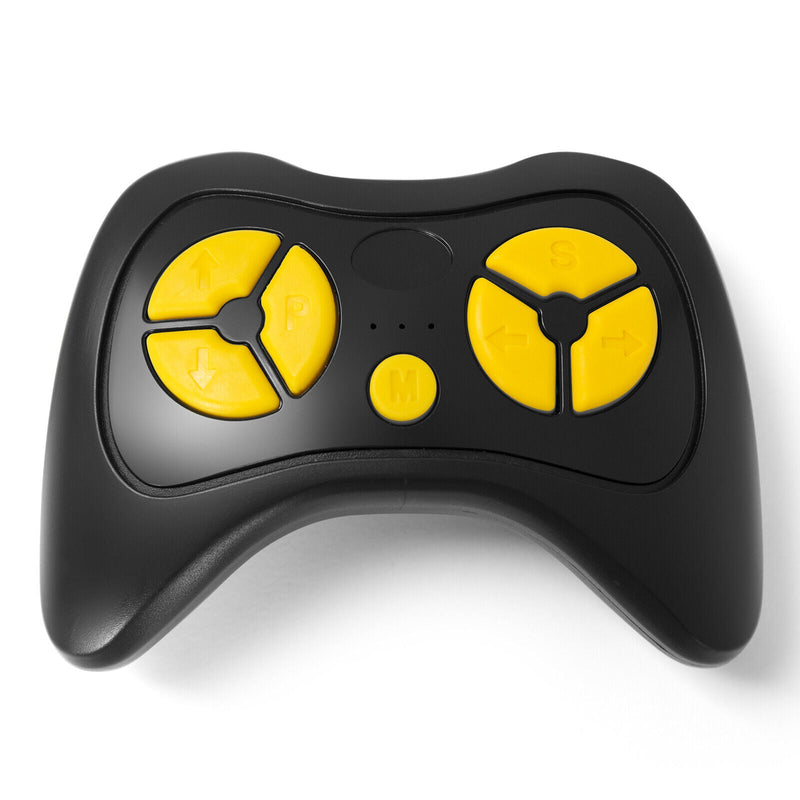 12V Two-Seater Electric Kids Ride On Car Truck with LED Lights, Music, Cover, and Remote Control