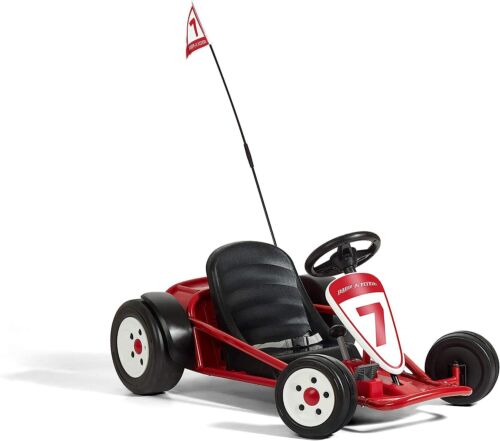 Red 24 Volt Outdoor Go-Kart for Kids Ages 3-8: The Perfect Ride-On Toy!