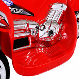 Red 6V Electric Ride-On Motorcycle for Kids - Babyjoy 3 Wheel Battery-Powered Toy