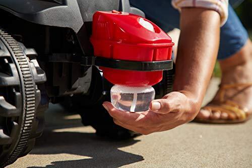 Red Mini Mower Bubble Tractor - 12V Ride On for Kids by Huffy