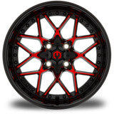 MODZ® Formula 15x7 | -25 Offset Red and Black