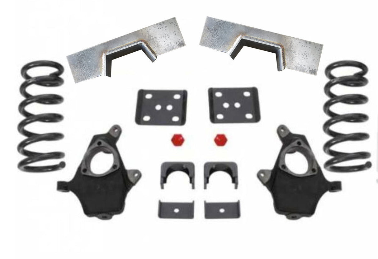 1999-2006 Silverado, Sierra 4/6 Drop Kit Single Cab, Ext Cab, Crew Cab 2wd