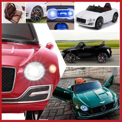 Remote Control Bentley Style Electric Car for Kids - 12V Ride-on Toy